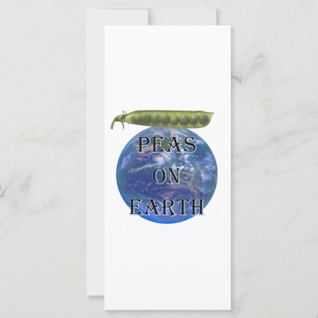 Carte Pois sur Terre (Devant)