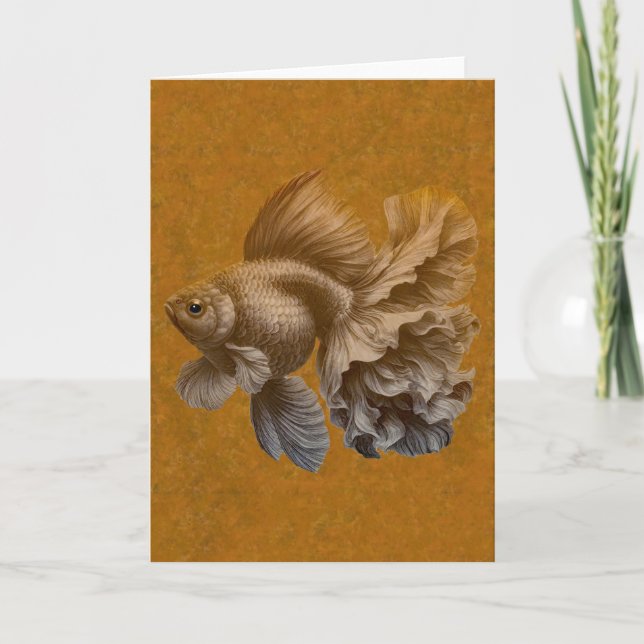 Carte Poisson d'or (Devant)