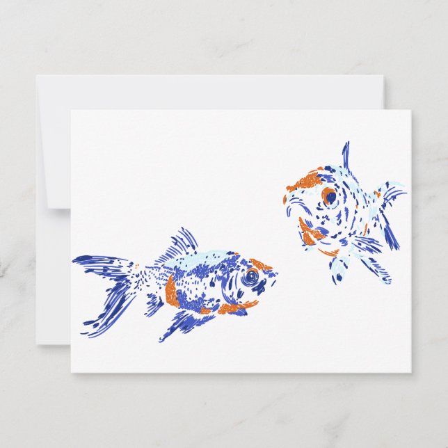 Carte Poisson d'or (Devant)