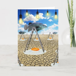 Carte Poisson et oeufs frits