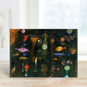 Carte Poisson magique   Paul Klee