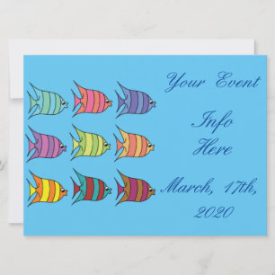 Carte Poisson tropical multicolore Thunder_Cove