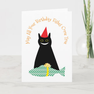 Carte Poissons d'anniversaire