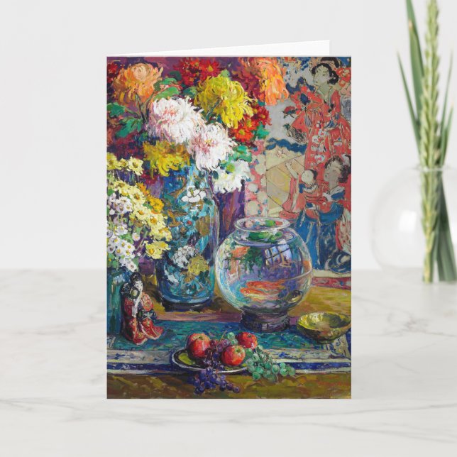 Carte Poissons, fruits et fleurs | Kathryn E. Cherry (Devant)