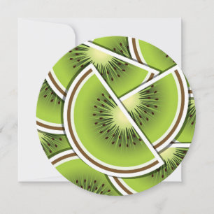 Carte Poissons funky kiwi