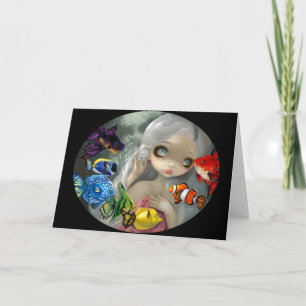 Carte "Poissons Volants: Arc-en-Ciel" Greeting Card