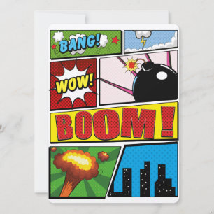 Carte Polices de bande dessinée !