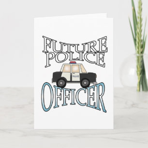 Carte Policier Cruiser futur officier de police