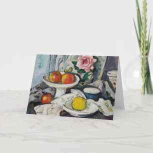 Carte Pommes dans une cuvette blanche   George Leslie Hu