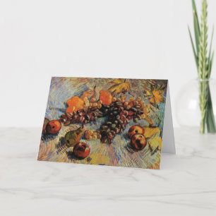 Carte Pommes, poires, citrons, raisins de Vincent van Go