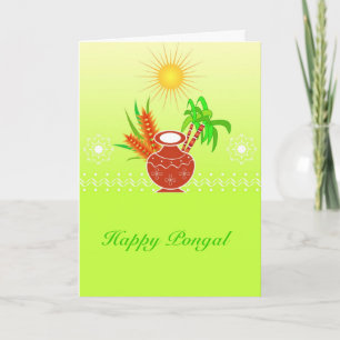 Carte Pongal - festival indien du sud