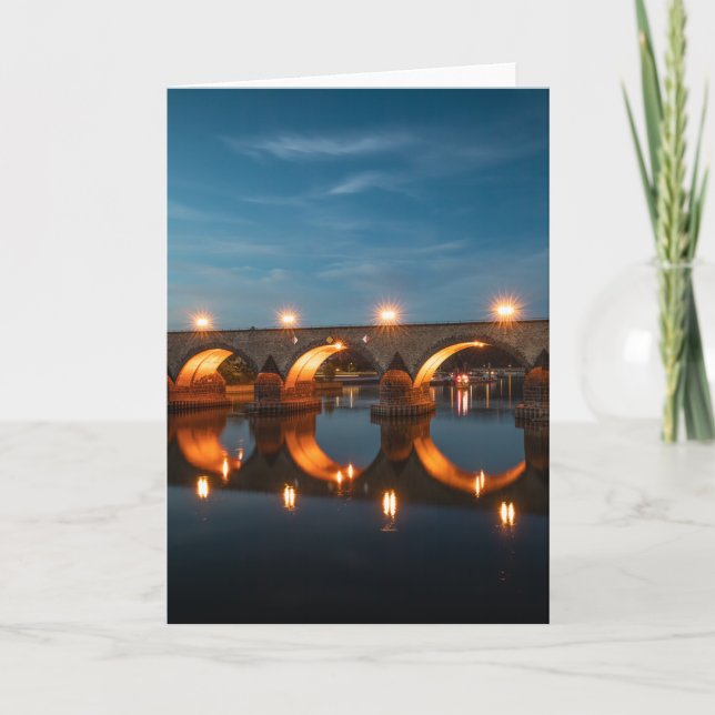 Carte Pont à Koblenz Allemagne (Devant)
