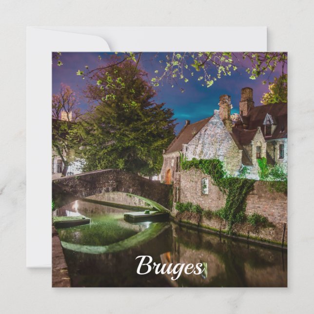 Carte Pont Bonifacius à Bruges (Devant)