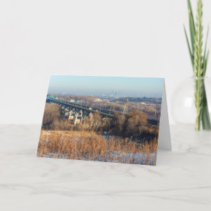 Carte pont de mendota traversant le fleuve minnesota