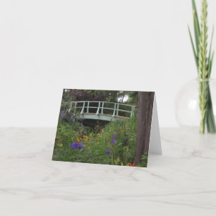 Carte Pont du jardin de Monet