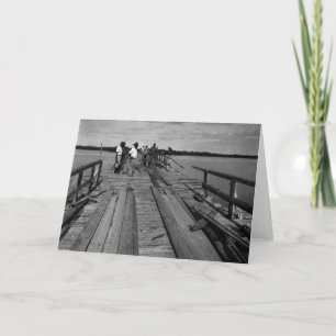 Carte Pont, Marco Island, la Floride, 1935