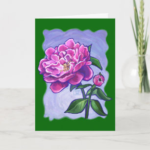 Carte Pony rose Personnalisable Bonne Fête des Mères