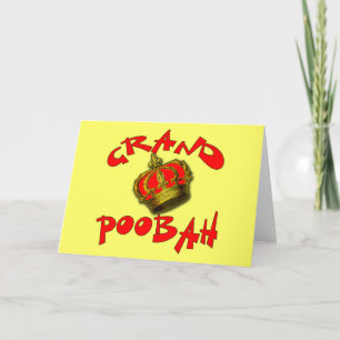Carte Poobah grand avec des produits de couronne