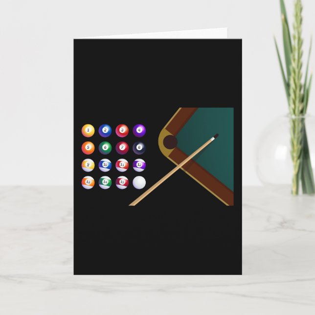 Carte Pool Queen of Billiards (Devant)