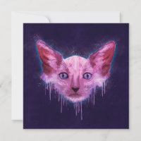 Pop Art Lykoi Werewolf Chat
