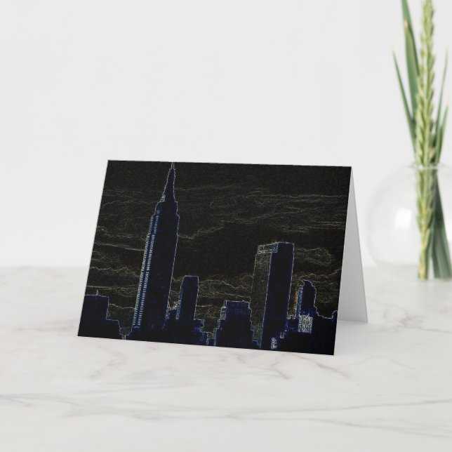 Carte Pop Art New York City (Devant)