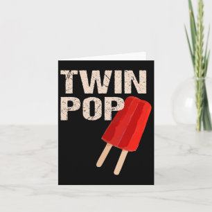 Carte Pop Shirt Cadeau Pour Grandpa Twins Papa Fête des 