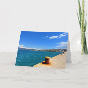 Carte Port de Corinth Greece