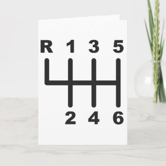 Carte Porte de décalage de 6 vitesses