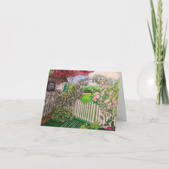 Carte Porte de jardin (Devant)