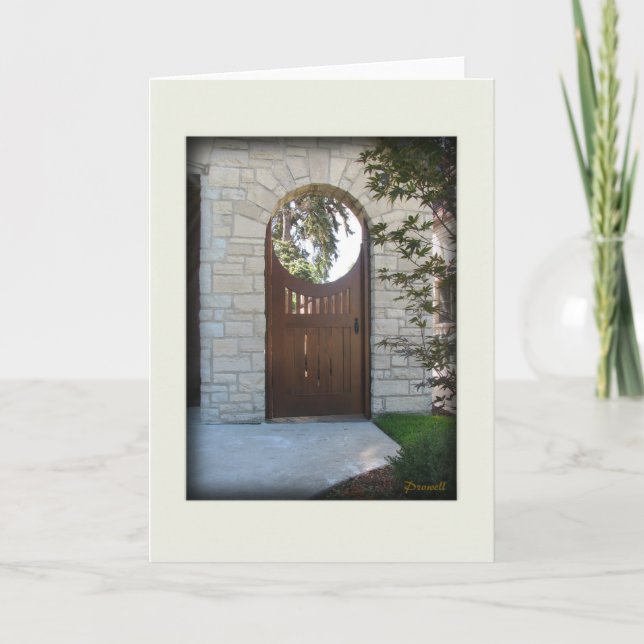 Carte Porte de jardin 5-0657 à River Forest, IL. (Devant)