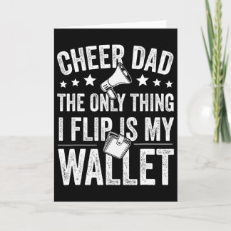 Carte Porte-monnaie Papa Cheer Papa Cheerleader Papa Che