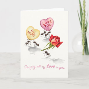 Carte Porte tout mon amour à toi