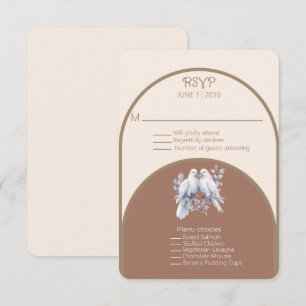 Carte Portes Anneaux Mocha Mousse clair Taupe Beige Arch