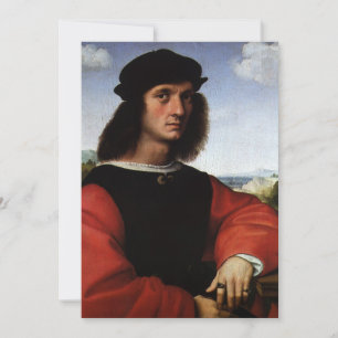 Carte Portrait d'Agnolo Doni par Raphael Sanzio