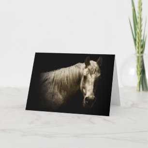 Carte Portrait de cheval VI
