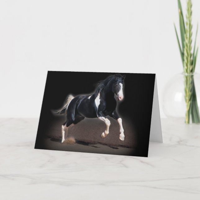 Carte Portrait de cheval VIII (Devant)