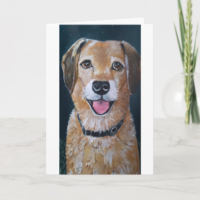 Carte Portrait de Engué Peinture par Alfred Fox (Devant)