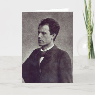 Carte Portrait de Gustav Mahler, 1897
