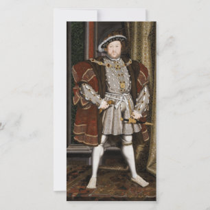 Carte Portrait de Henri VIII (Hans Holbein le jeune)
