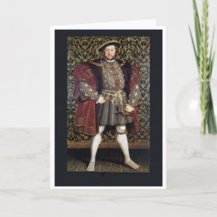 Carte Portrait de Henry VIII