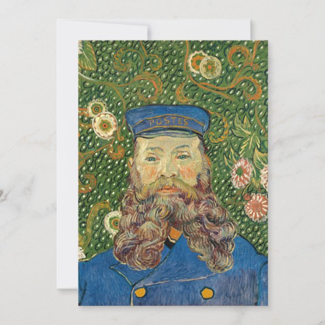 Carte Portrait de Joseph Roulin | Vincent van Gogh (Devant)