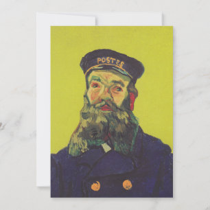 Carte Portrait de Joseph Roulin   Vincent van Gogh