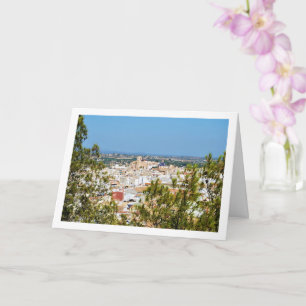 Carte Portrait de Lliria Town en Valence, Espagne