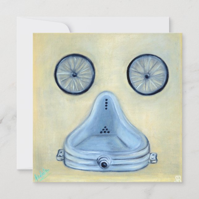 Carte Portrait de Marcel Duchamp (Devant)