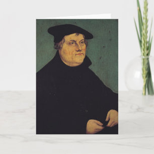 Carte Portrait de Martin Luther 1543