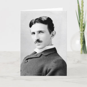 Carte Portrait de Nikola Tesla