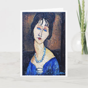 Carte Portrait de Woman