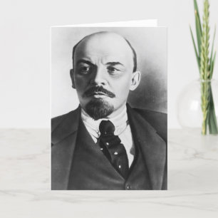 Carte Portrait du russe Vladimir Ilyich Lénine