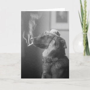 Carte Portrait d'un chien, 1923