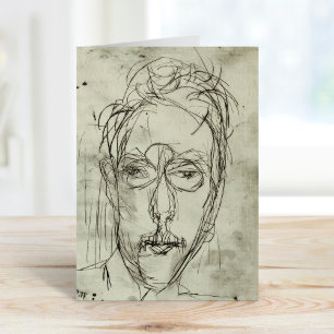 Carte Portrait Schaeffer Albert Müller